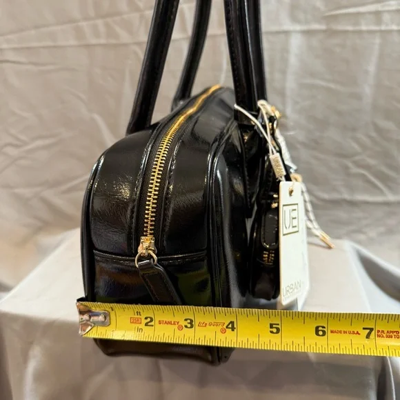 NWT Urban Expressions Black Bag Vegan Bear Charm Y2K Inspo - Picture 12 of 13